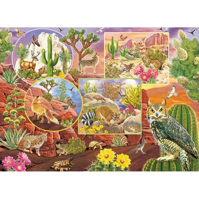 COBBLE HILL Familienpuzzle Magie der Wüste 350 Teile