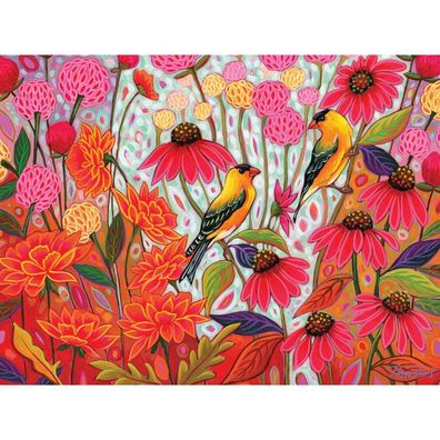 COBBLE HILL Frühlingshafte Stitchers Puzzle XL 275 Teile