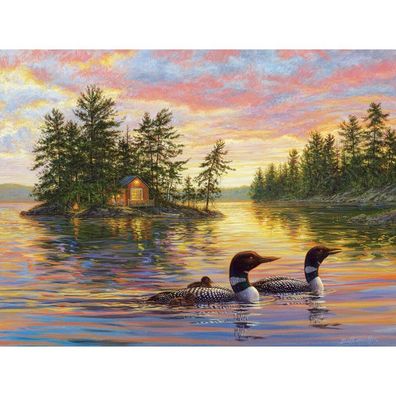 COBBLE HILL Puzzle Stiller Abend XL 275 Teile