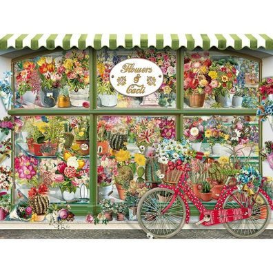 COBBLE HILL Blumen- und Kakteenladen Puzzle XL 275 Teile