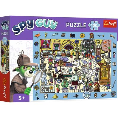 TREFL Picture Search Puzzle Spy Guy: Museum 100 Teile