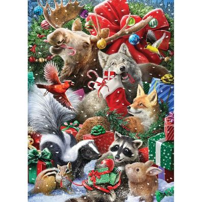 COBBLE HILL Familienpuzzle Festliche Freunde 350 Teile