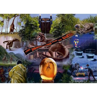 Puzzle Universal Vault Movie Collection - Jurassic Park (1000 Teile)