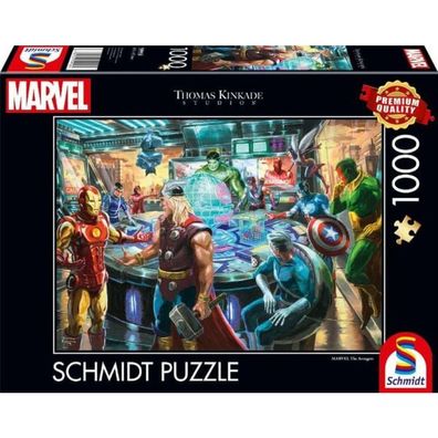 Thomas Kinkade Studios: Marvel - The Avengers (1000 Teile)