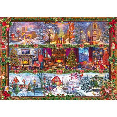 Fröhliche Weihnachtszeit (1000 Teile)