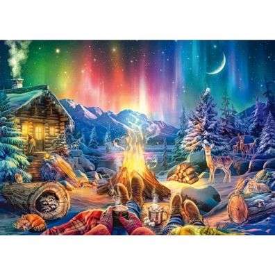 Lagerfeuerromantik Unterm Sternenhimmel (1000 Teile)