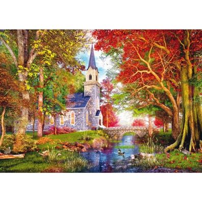 Kapelle Im Herbstzauber (1000 Teile)