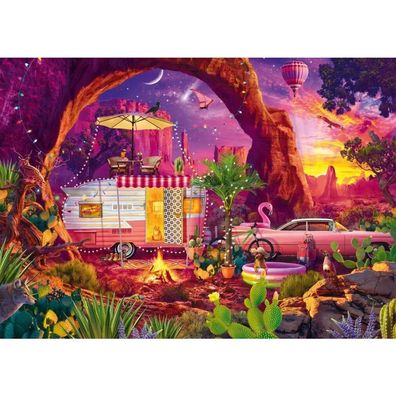 Jeff Haynie: Camping-Paradies In Der WüSte (1000 Teile)