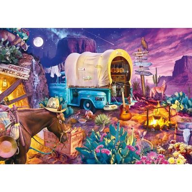 Jeff Haynie: Romantisches Wildwest-Camping (1000 Teile)