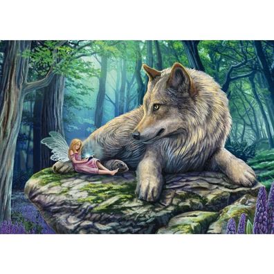 Wolf Und Elfe (500 Teile)