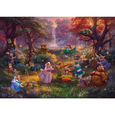 Thomas Kinkade Studios: Disney - Robin Hood (1000 Teile)