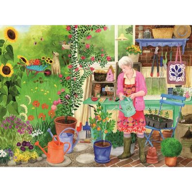 Feel Well & Puzzle - Gartenarbeit (100 Teile)