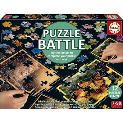 EDUCA Puzzle bitva Př roda 12x42 dílků