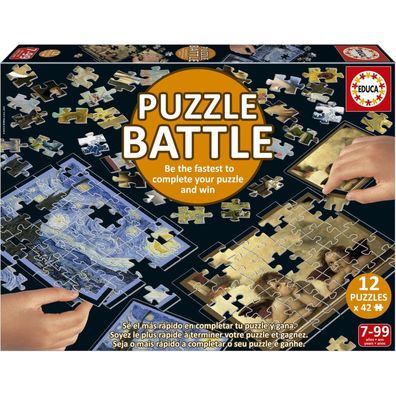 EDUCA Puzzle bitva Umě í 12x42 dílků
