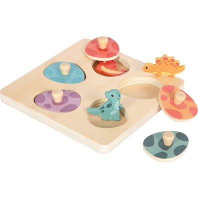 Setzpuzzle und Memo "Dino"