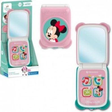 Disney Minnie Mirror interaktives klappbares Smartphone Clementoni