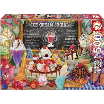 EDUCA Puzzle Konditorei 500 dlks