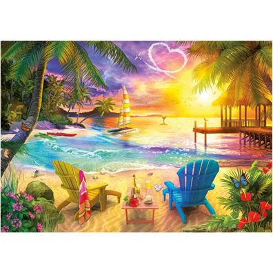 EDUCA Puzzle Tauche ein in die Liebe 1000 Puppen