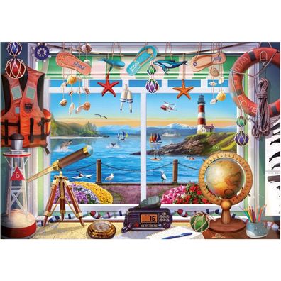 EDUCA Puzzle Das Leben in einem Buch 1000 dlc