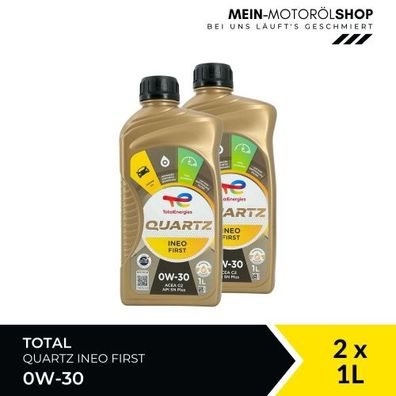 Total Quartz Ineo First 0W-30 2x1 Liter