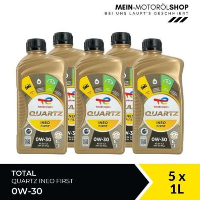 Total Quartz Ineo First 0W-30 5x1 Liter