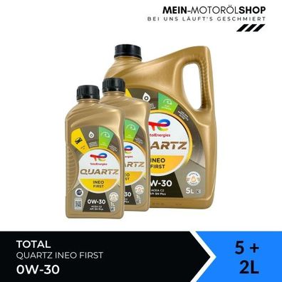 Total Quartz Ineo First 0W-30 5 + 2 Liter