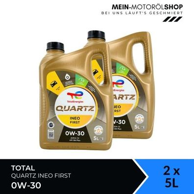 Total Quartz Ineo First 0W-30 2x5 Liter
