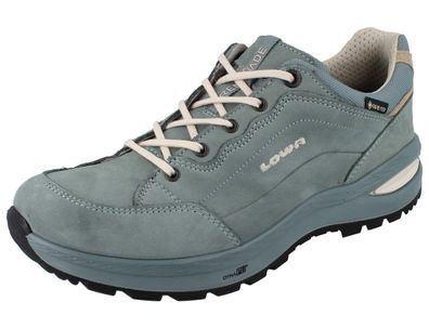 LOWA Renegade EVO GTX Damen Wanderschuhe Trekkingschuhe grün jade champagner