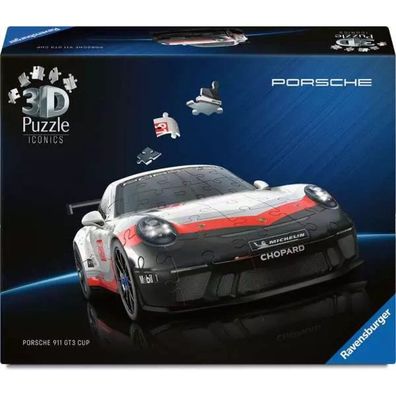 Ravensburger 3D-Puzzle-Ikonen: Porsche 911 GT3 Cup 108 dlks