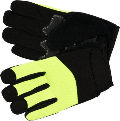 Arbeitshandschuhe, Kunstleder Amara, Baumwolle, verstärkt