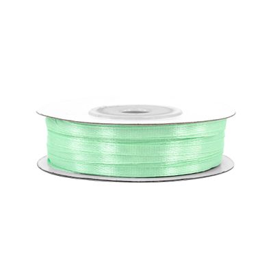 Satinband 3mm x 50m Rolle Mint