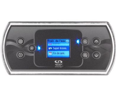 Gecko in. k500 Bedienfeld