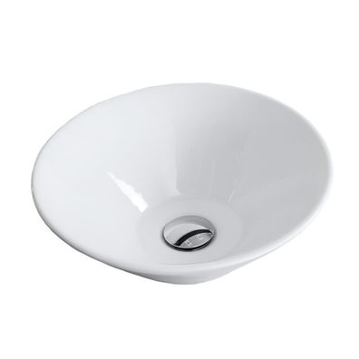 Fackelmann rundes Keramik Aufsatzwaschbecken Ø ca.42 cm Handwaschbecken Schüssel