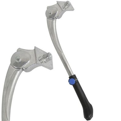 Seitenstütze , 24"-29" einstellbar, silber, Messingschlager, 430718