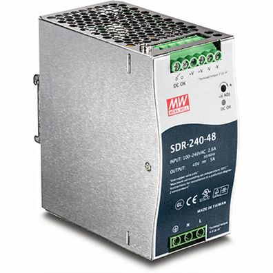 TRENDnet DIN Rail 48V 240W Power Supply for TI-PG80