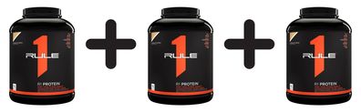 3 x Rule One R1 Protein, Cookies & Creme - 2280g