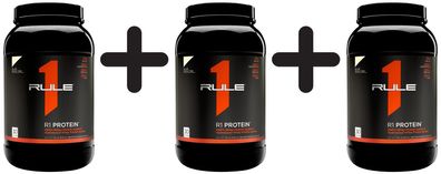 3 x Rule One R1 Protein, Vanilla Butter Cake - 879g