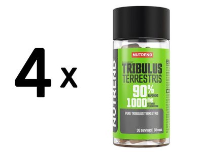 4 x Nutrend Tribulus Terrestris - 60 caps