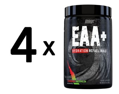 4 x Nutrex EAA + Hydration, Strawberry Watermelon - 390g