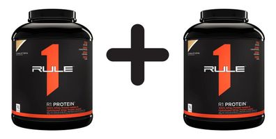 2 x Rule One R1 Protein, Cookies & Creme - 2280g