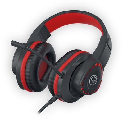 Qware Gaming Headset Tulsa – Kabelgebundenes Headset kompatibel mit Xbox, PS5/PS4