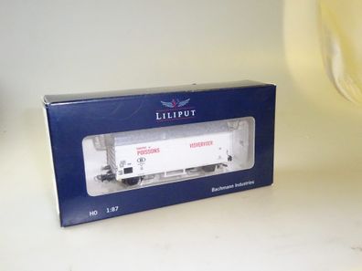 h0: Liliput L222717 Ged. Güterwagen SNCB Fisch, neuw./OVP/ungeöffnet