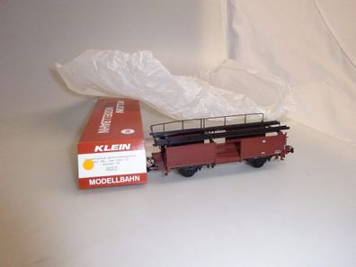 H0 Klein Modellbahn 3522/2: Autotransportwagen DB - top/ovp
