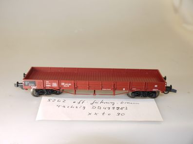 H0 Fleischmann 5262K Niederbordwagen, top-Zustand, aber ohne OVP