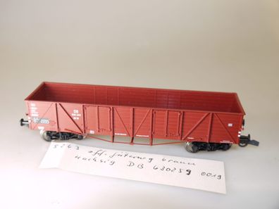 H0 Fleischmann 5263K Hochbordwagen DB, top-Zustand, aber ohne OVP