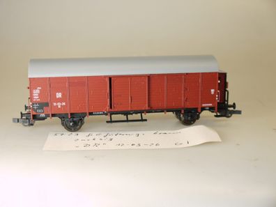 H0: Fleischmann 5729K Ged. Güterwagen Gl, top-Zustand, aber ohne OVP