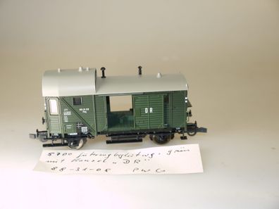 H0 Fleischmann 5700K Güterzug-Begleitwagen, top-Zustand, aber ohne OVP