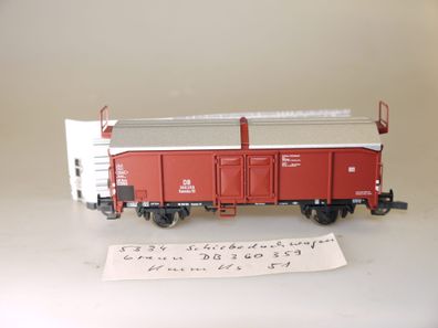 H0 Fleischmann 5334K Schiebewandwagen Kmmks 51, top-Zustand, aber ohne OVP