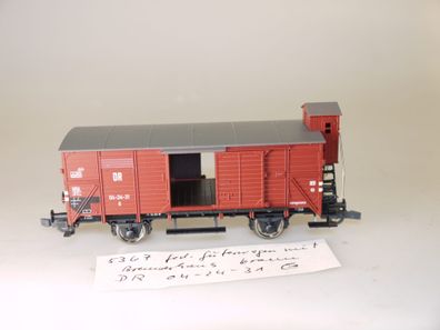 H0: Fleischmann 5367K Güterwagen G DR, top-Zustand, aber ohne OVP