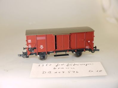 H0 Fleischmann 5352K Ged. Güterwagen G 10, top-Zustand, aber ohne OVP